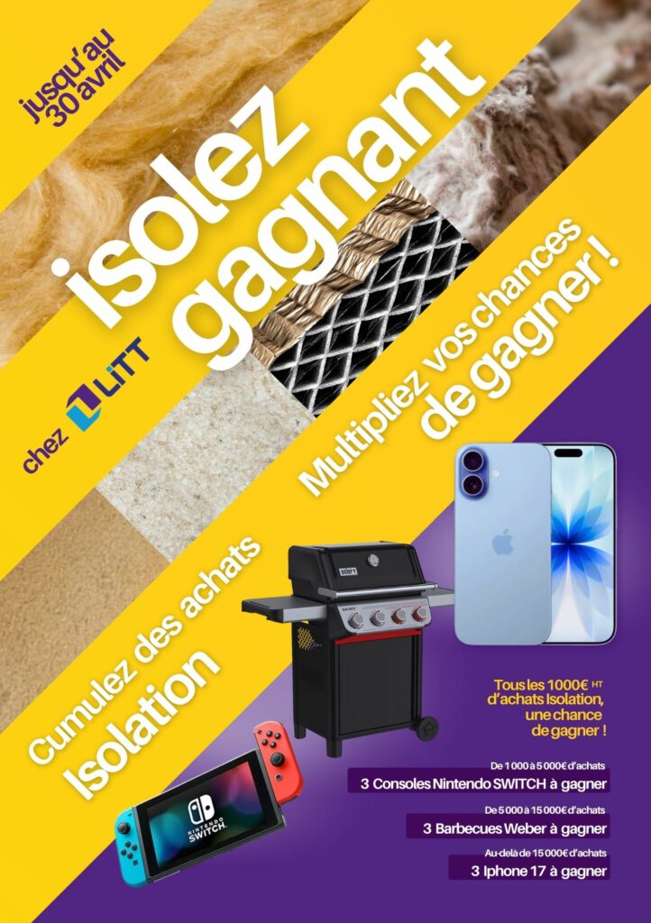 Opération Isolez Gagnant chez LiTT